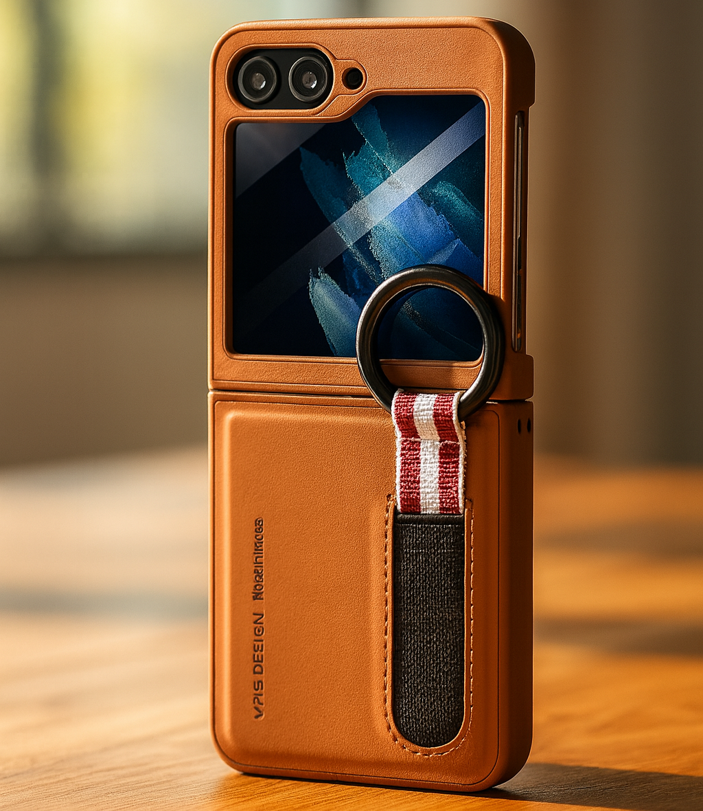 Smart Ring Wallet Case for Samsung flip 6