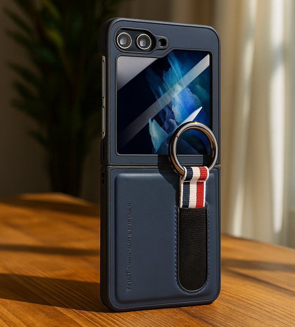 Smart Ring Wallet Case for Samsung flip 6