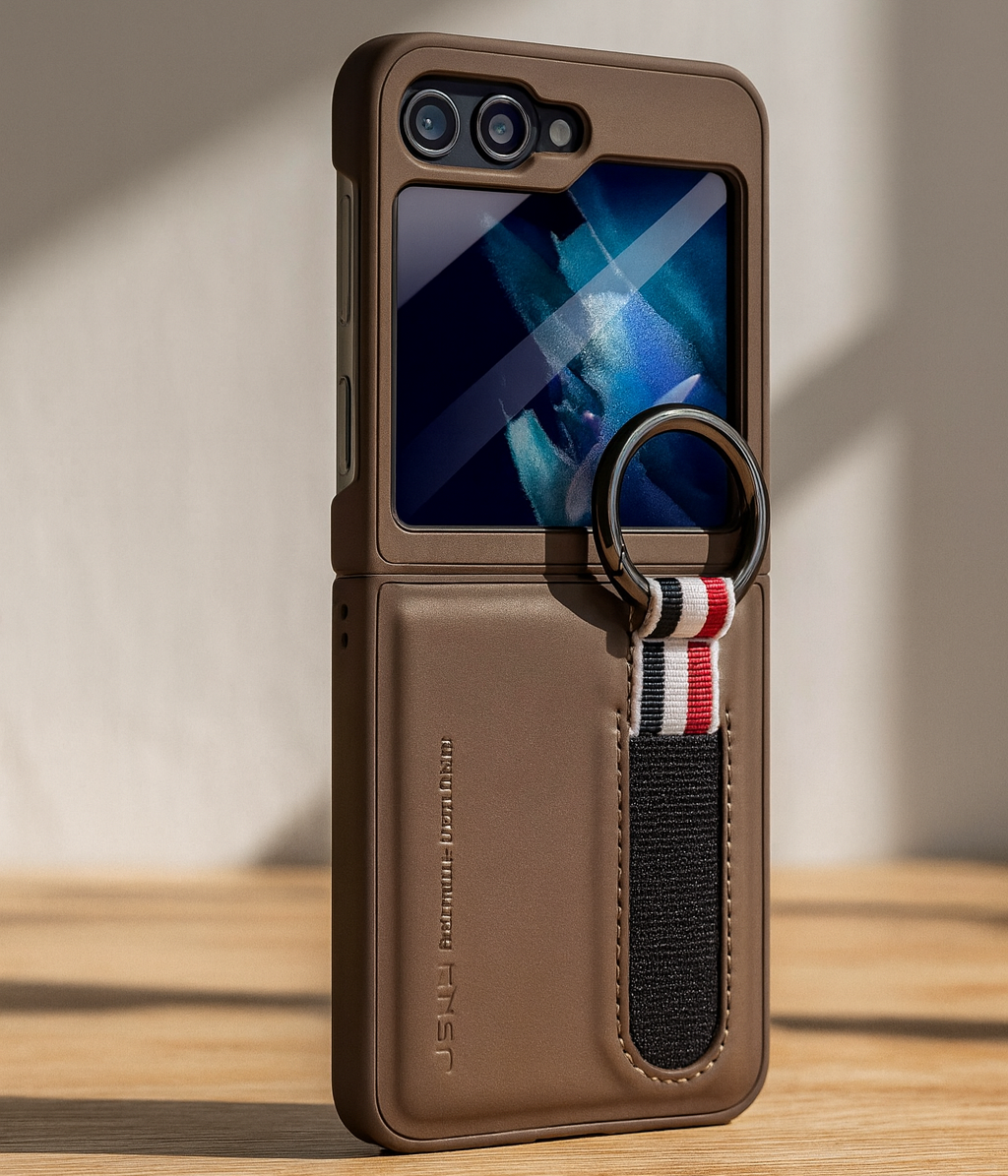 Smart Ring Wallet Case for Samsung flip 6