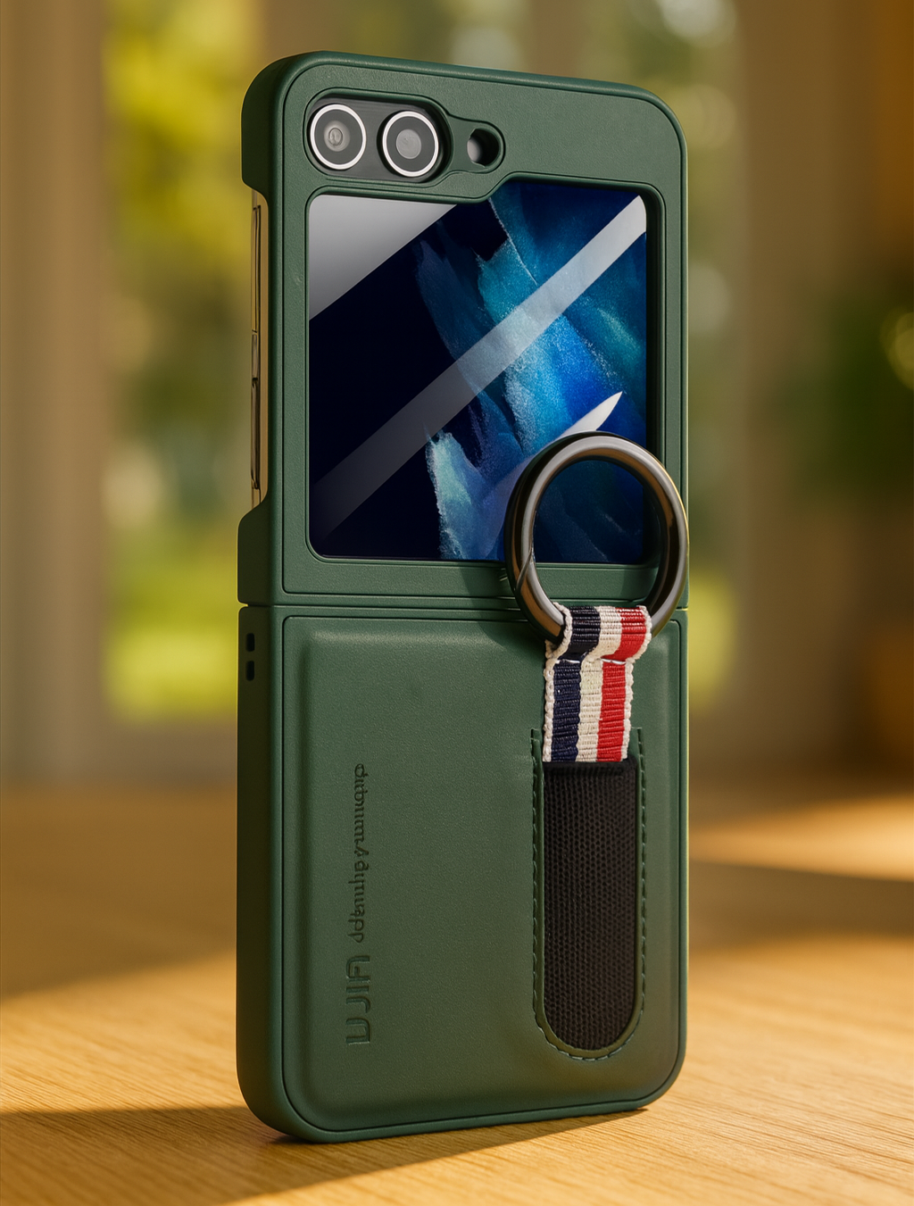 Smart Ring Wallet Case for Samsung flip 6