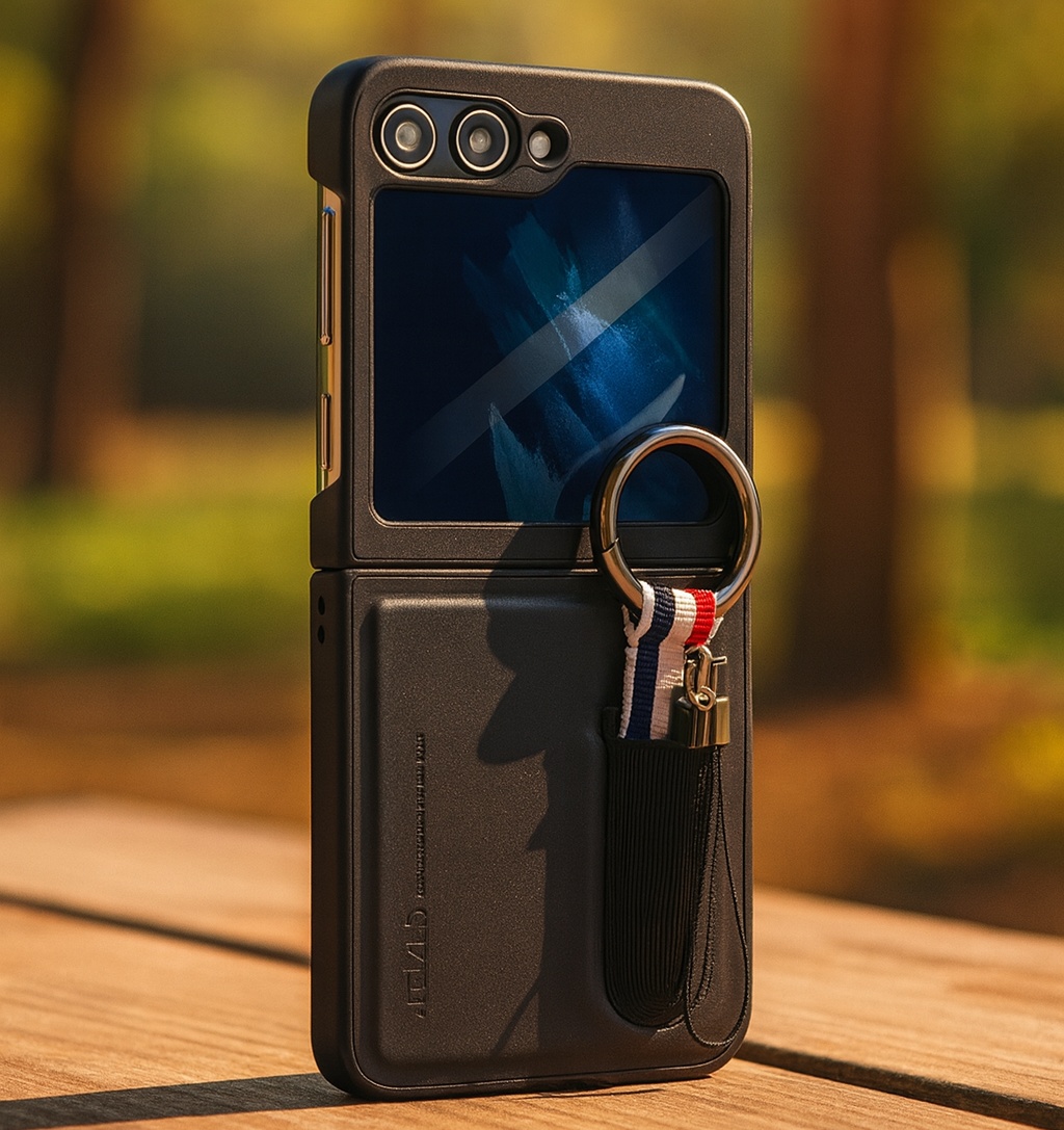 Smart Ring Wallet Case for Samsung flip 6