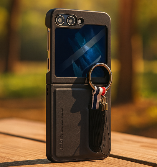 Smart Ring Wallet Case for Samsung flip 6